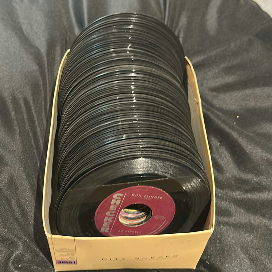 Collection of 45 RPM Vinyl Records - image 1 of 7