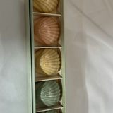 Bamboo Bathroom Organizers, Bath Loofah, and Shell-Shaped Soap Set - thumbnail 5 of 6
