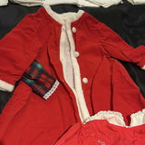 Girls Holiday Clothing Lot with Plaid Dress, Red Coat, and Minnie Mouse Top - thumbnail 5 of 7