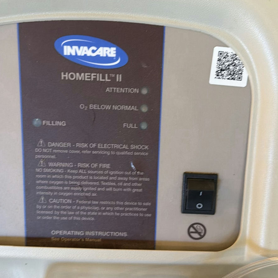 Invacare HomeFill II Oxygen System and ResMed Respiratory Equipment - image 3 of 7