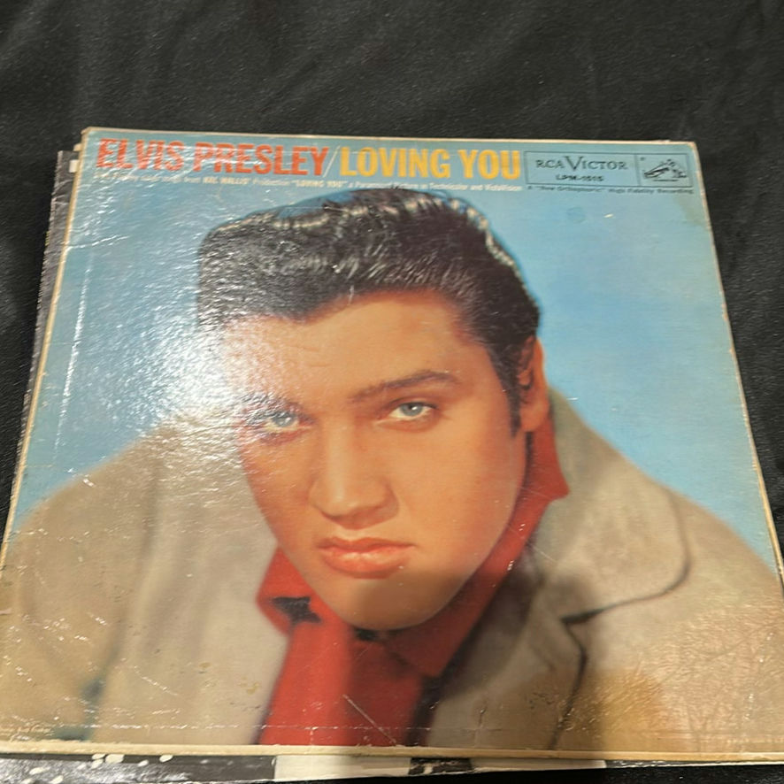 Elvis Presley and The Beatles Vinyl Record Albums - image 2 of 11