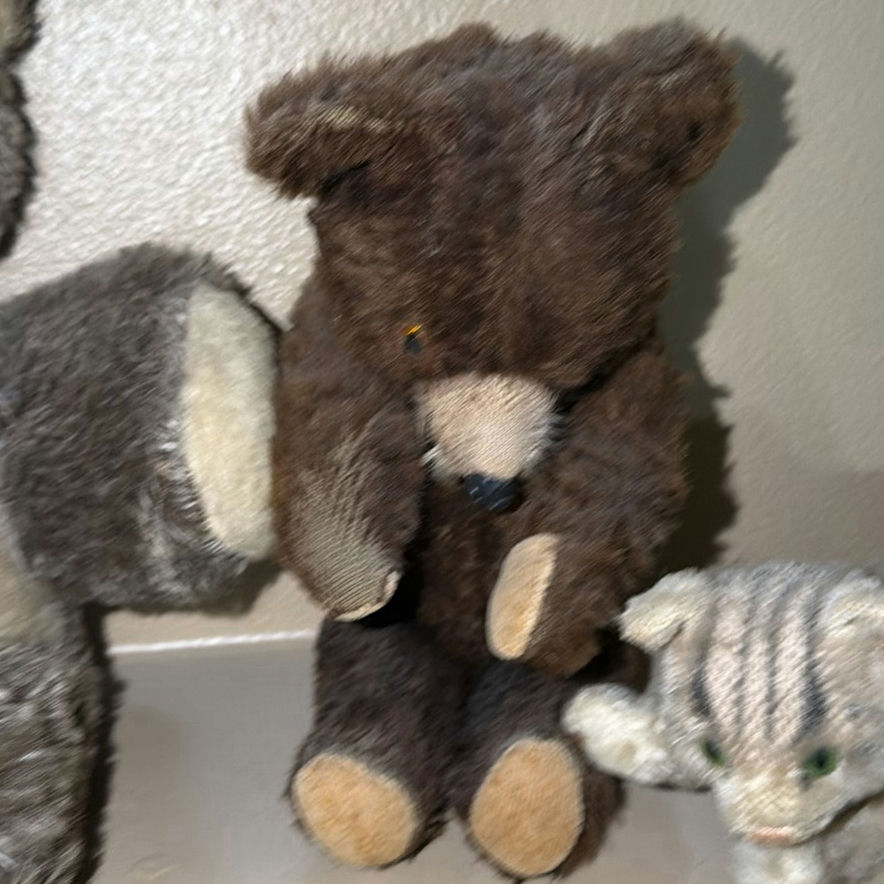Collection of Stuffed Animals and Goose Figurine - image 4 of 8