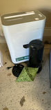Metal Filing Cabinet, Royal Paper Shredder, and Black Container - thumbnail 3 of 6
