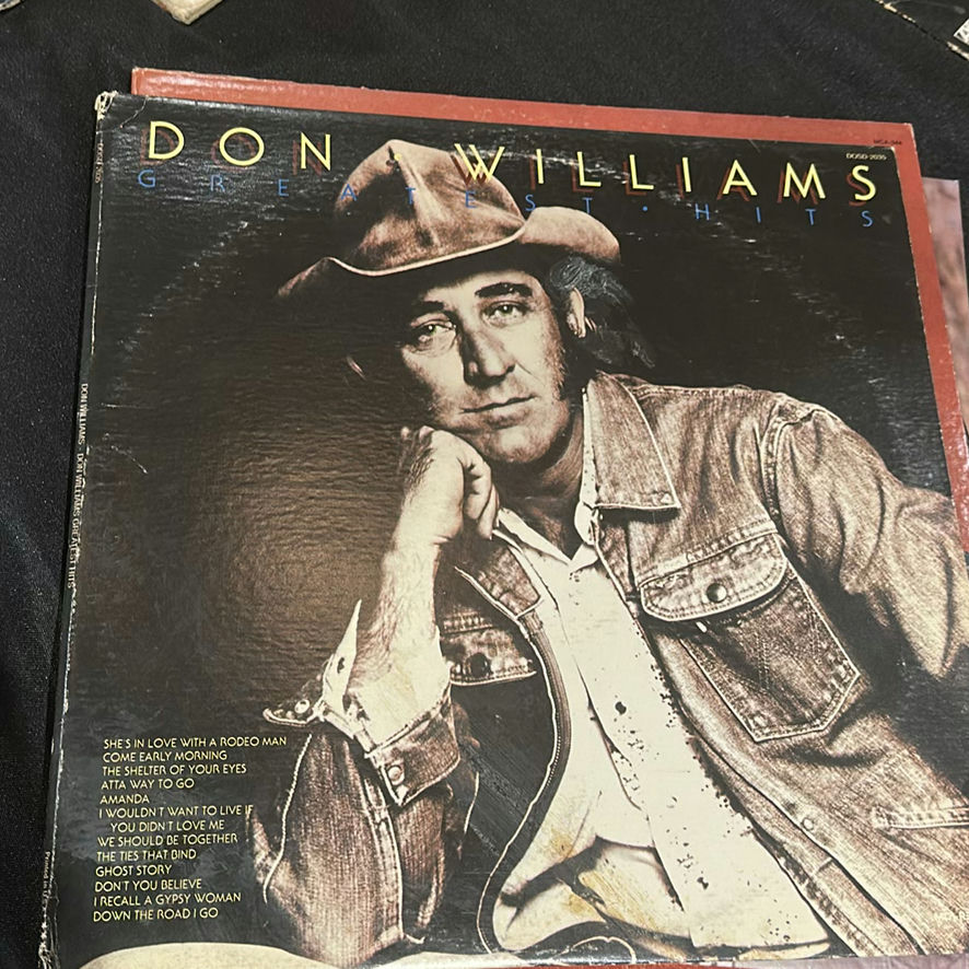 Country Music Vinyl Record Albums and Single - image 7 of 24