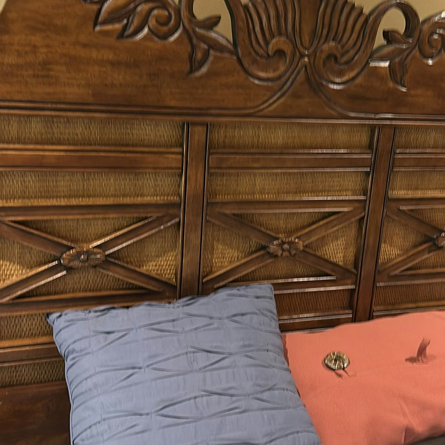 Wood Four-Poster Bed Frame - image 6 of 8