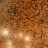 Wood Dining Table and Upholstered Chairs Set - thumbnail 9 of 10