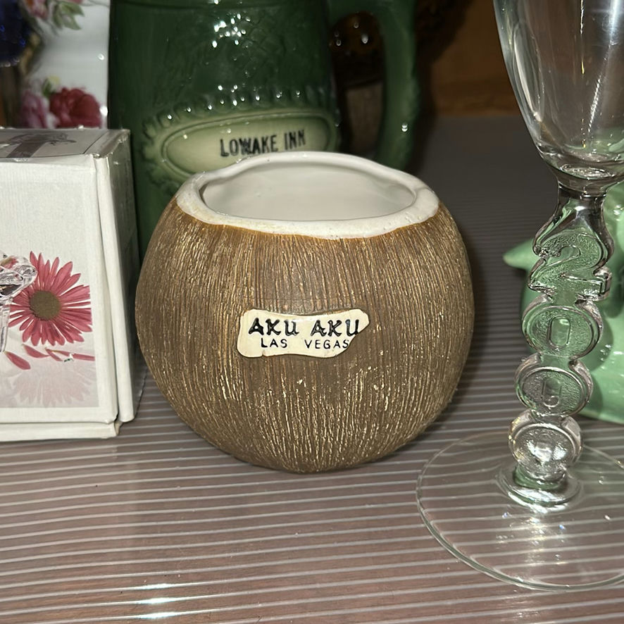 Decorative Vases, Ceramic Jug, Wooden Vase, and Glassware - image 7 of 14