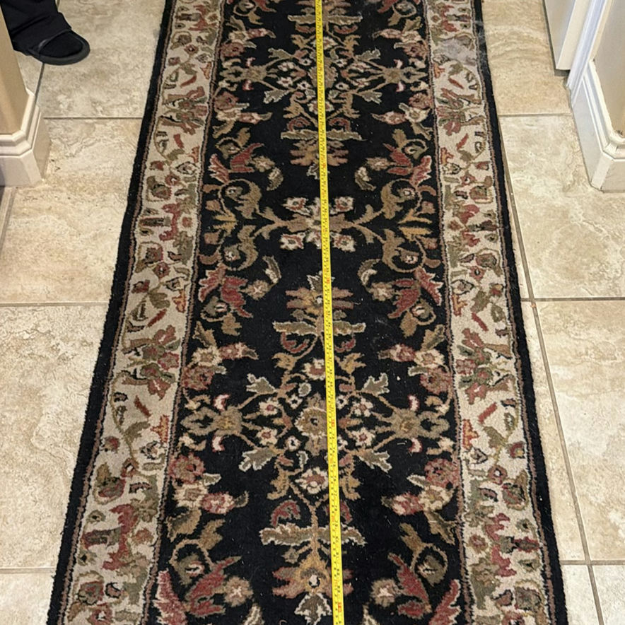 Floral Pattern Runner Rug - image 5 of 6