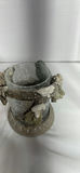 Decorative Gold-Tone Side Table and Bird Candle Holder - thumbnail 7 of 7