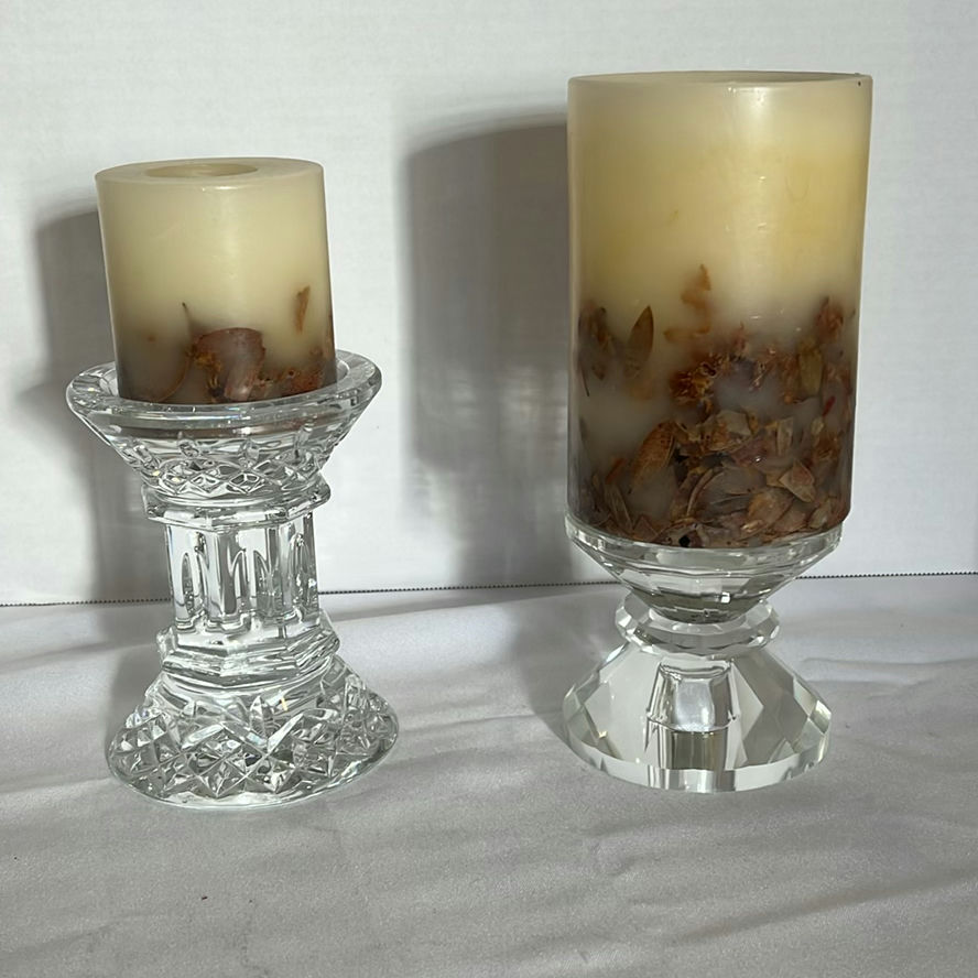 Decorative Candles with Glass Holders and Framed Wall Art - image 1 of 6
