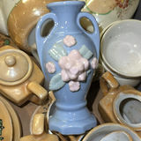 Vintage Floral Ceramic Tea Set and Dishware - thumbnail 6 of 8