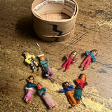 Wooden Bombe Chest Dresser - thumbnail 10 of 19