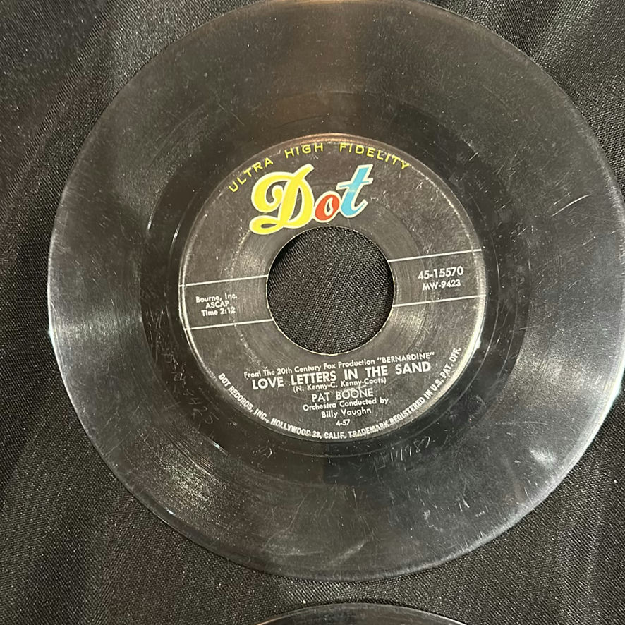Collection of 45 RPM Vinyl Records - image 5 of 8