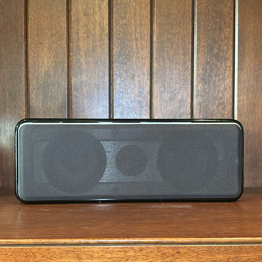 Books, Elephant Figurines, and Speaker on Wooden Bookshelf - image 14 of 17