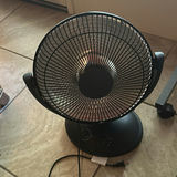 Portable Heater, Desk Fan, Hair Dryer, Rolling Table, and Assorted Household Items - thumbnail 2 of 6
