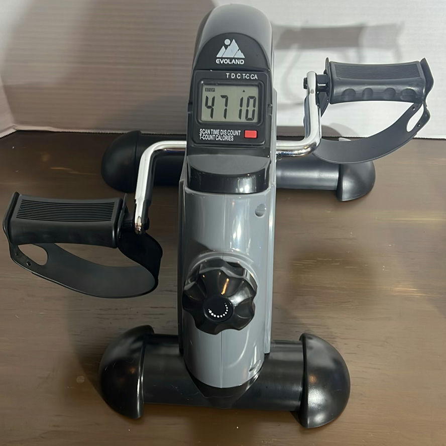Evoland Mini Exercise Bike and Pair of SPRI 5 lb Dumbbells - image 3 of 5