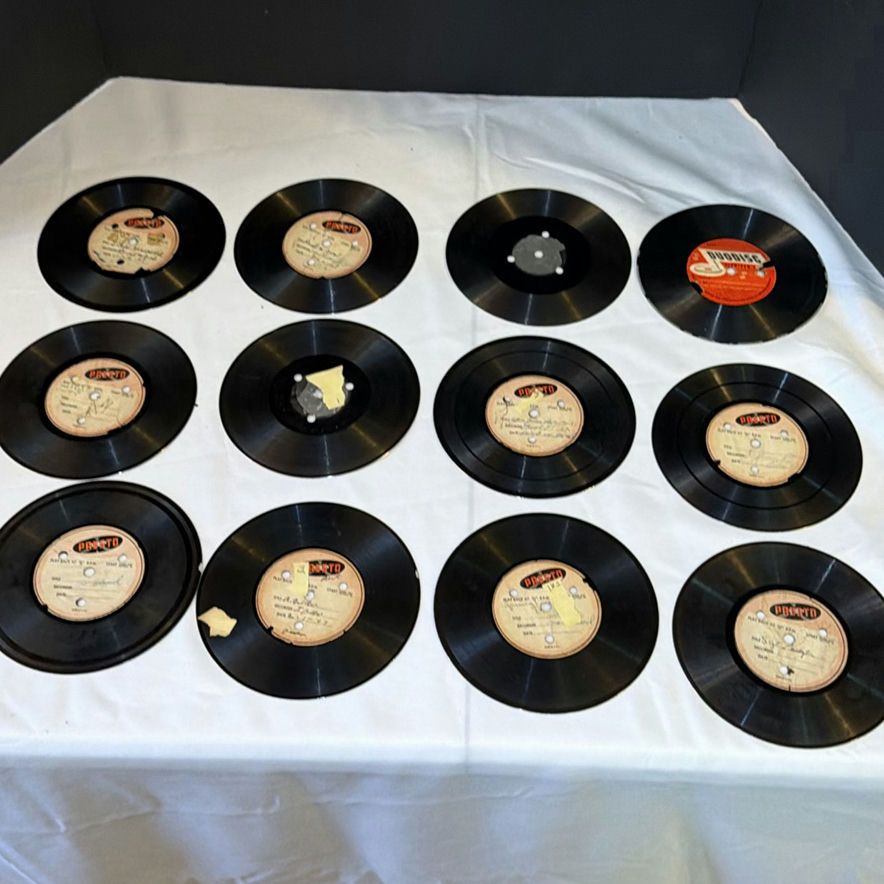 Collection of Presto and Duodisc Acetate Records - image 1 of 8