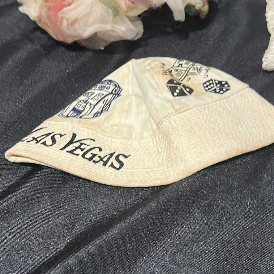 Vintage Fabric Hats and Floral Hair Accessories - image 4 of 7