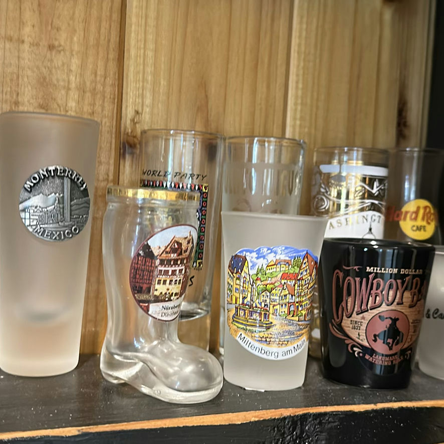 Collection of Souvenir Shot Glasses and Small Cups - image 7 of 10