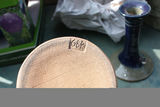 Pair of Vintage Gleason Brook Pottery (GBP) Cobalt Blue Art Pottery Candlesticks - thumbnail 2 of 6