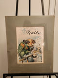 Matched Pair of Original Puck Magazine Political Satire Prints – “Stand-Pat Policy /Protection” & “Free Silver/The Moral Issue” – c. 1890s - thumbnail 2 of 9