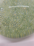 Vintage Vetri MURANO Barovier & Toso Glass Millefiori Art Glass Paperweight Green Yellow Micro Flowers - thumbnail 5 of 9