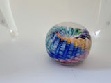 Epiphany Studio April Wagner Art Glass Signed “Rainbow Spiral Vortex” 2003 Paperweight – Signed – Hand Blown Studio Art Glass - thumbnail 3 of 6