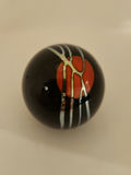 Vintage Steven Correia 'Red Sun and Birds" paperweight 1978 - thumbnail 8 of 8