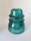 Pair of Aqua Glass Telegraph Insulators – Hemingray No. 19 & No. 42 - thumbnail 3 of 7