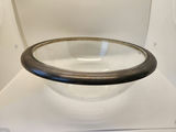 Vintage 5-Piece Silver-Rimmed Glass Serving Set - Mid-Century Modern - Mold 30/30 - thumbnail 6 of 10