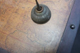 Pair Antique Quarter-Sawn Oak Sewing Machine Drawers with Ornate Pulls + Vintage Metal Oil Can - thumbnail 2 of 5