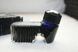 New Unopened (1980s) Montblanc Royal Blue (Königsblau) 50ml Fountain Pen Ink Bottle w/ Original Box Pair with Montblanc Pen Lot 114) - thumbnail 1 of 10