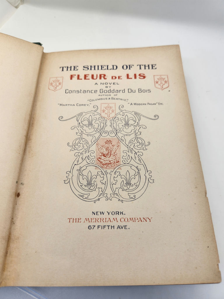 The Shield of the Fleur de Lis, written by Constance Goddard Du Bois - image 2 of 8