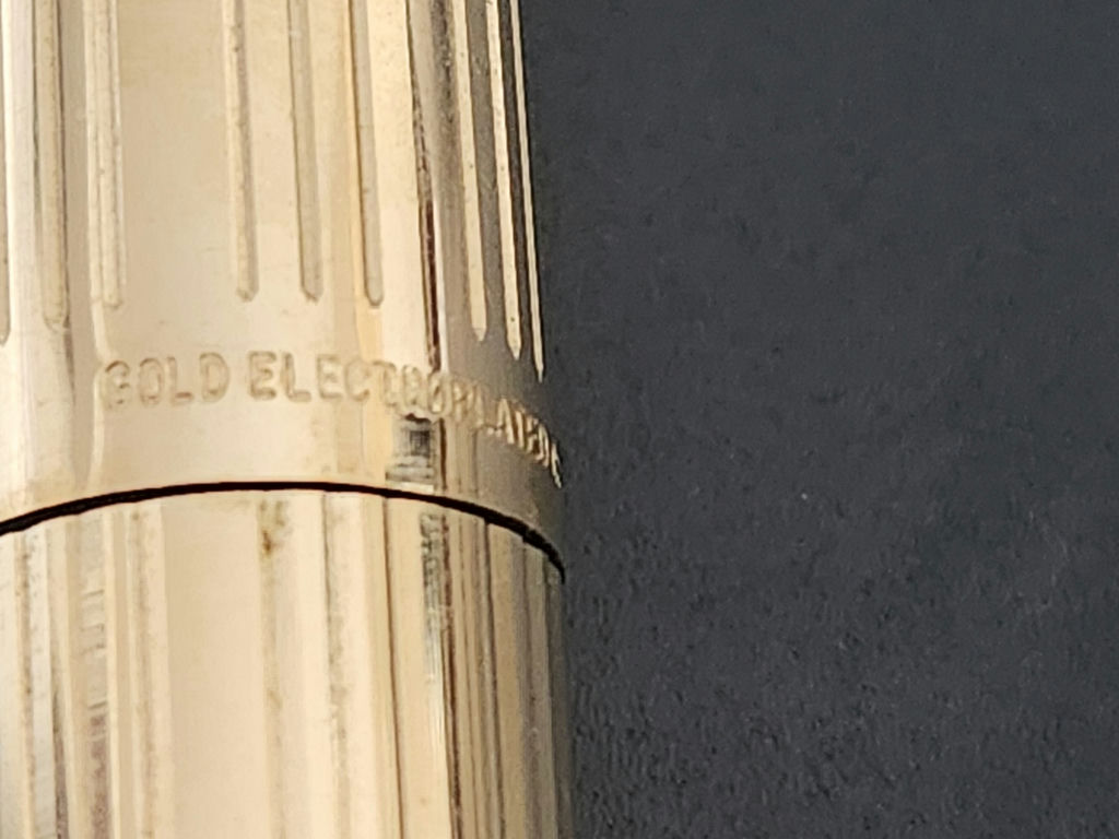 Vintage Sheaffer U.S.A. Fountain Pen with 14K Nib – Fluted Barrel - image 7 of 14