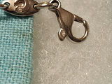 Vintage 18k White Gold Diamond Bracelet with Stylized "C" Hallmark - thumbnail 12 of 14
