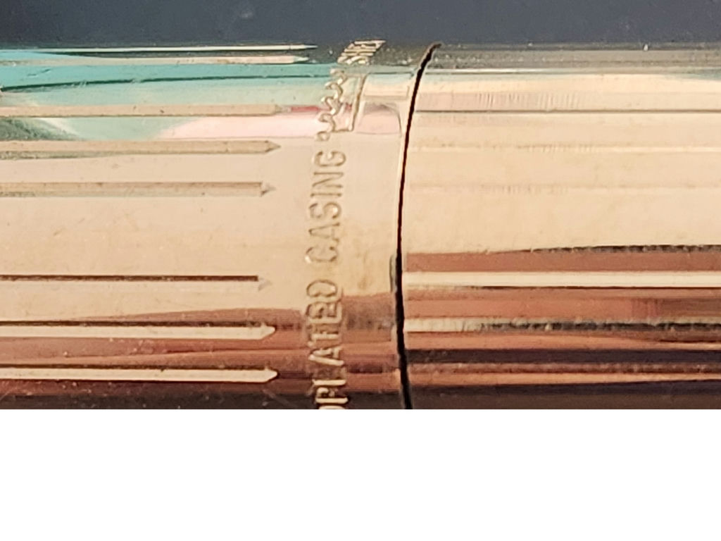Vintage Sheaffer U.S.A. Fountain Pen with 14K Nib – Fluted Barrel - image 8 of 14