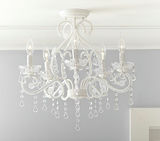 Lydia flushmount 20" Crystal Chandelier - Pottery Barn Kids - thumbnail 1 of 4