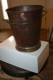 Antique Industrial Solid Copper Pail Bucket - Handcrafted Rustic Decor - thumbnail 3 of 3