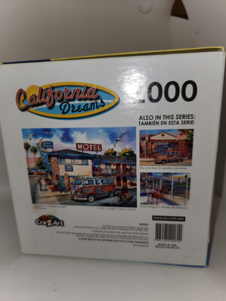 Board Game & Puzzle Lot – Monopoly Classic + 2 x 1000 Piece Puzzles (Galison & Cra-Z-Art) - image 9 of 13