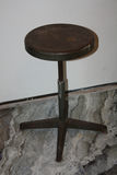 Industrial Steel Factory Stool by Garrett Tubular Products, Garrett, Indiana – Stamped & Dated (Feb. 24, 1904) - thumbnail 5 of 9
