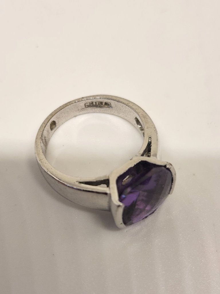Jewelry Lot (Crystal Love & Protection) – bag of Rose Quartz, Amethyst Ring, Abalone pendant + Labradorite Pendant (all jewelry Sterling 925) - image 3 of 12