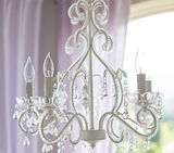 Lydia flushmount 20" Crystal Chandelier - Pottery Barn Kids - thumbnail 2 of 4