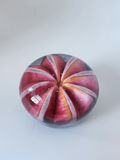 Epiphany Studio April Wagner Art Glass Pink Ruby Fruit Paperweight, signed and dated 2003 - thumbnail 4 of 7