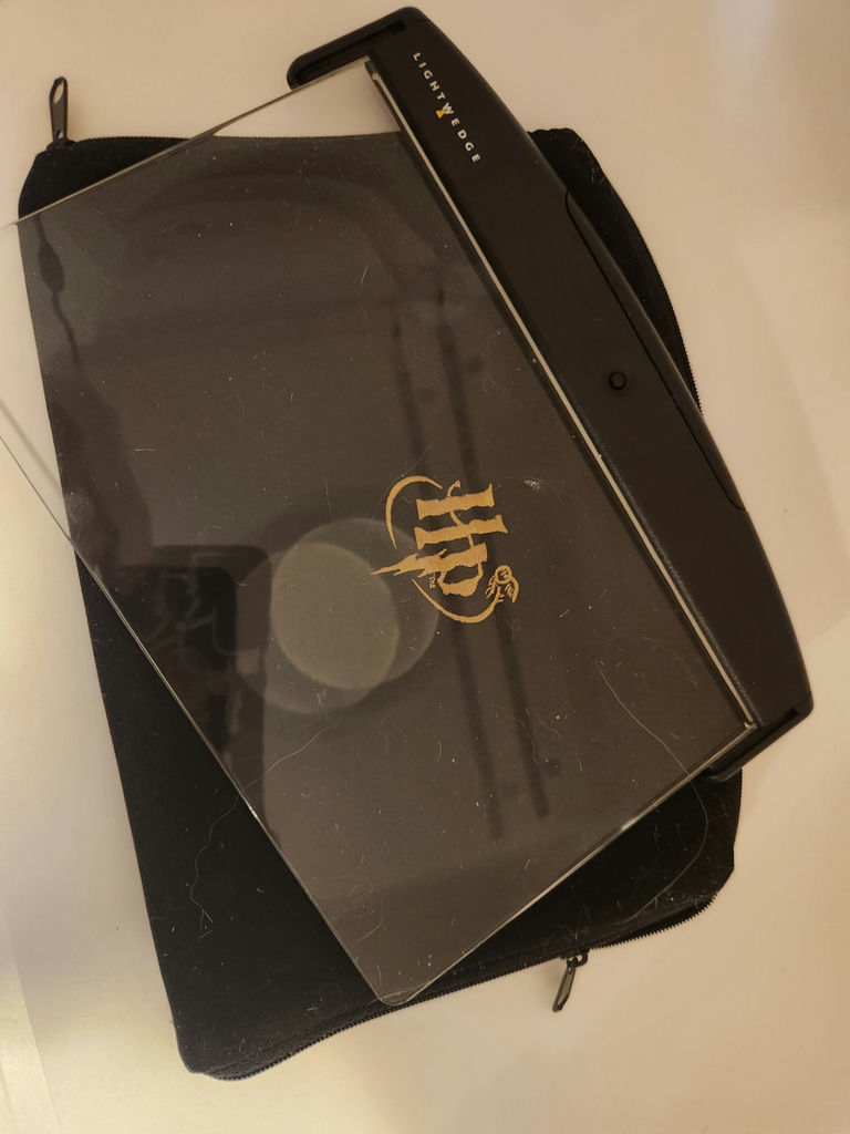Harry Potter “LightWedge” LED Book Light with Original Hogwarts Zippered Pouch - image 5 of 8