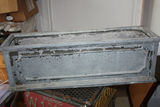 Vintage French-Style Weathered Grey Trough Planter – Rectangular Garden Window Box (22" by 7" by 7" - thumbnail 2 of 3