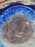 Epiphany Art Glass Studio April Wagner Rainbow Swirl (Red, White and Blue) Hand-Blown Paperweight - Signed early 2000s - thumbnail 4 of 7