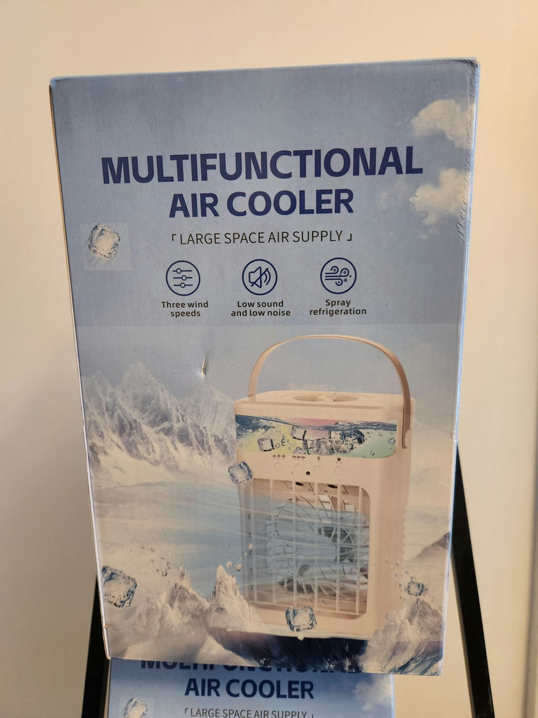 (Lot of 2) Multifunctional Portable Air Coolers with 3 Wind Speeds and Spray Refrigeration NIB - image 2 of 6