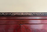 Vintage Asian Red Large Cabinet - thumbnail 6 of 11