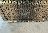 Cheetah Painted Wood Cabinet, Small Lamp - thumbnail 4 of 8