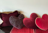 7 Heart Shaped Throw Pillows, + 4 more - thumbnail 1 of 4